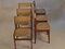 Teak & Fabric Dining Chairs by Erik Buch, 1960s, Set of 6 2