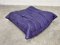 Puf vintage de cuero de Ligne Roset, años 90, Imagen 3
