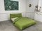 Lit Togo Vintage Vert de Ligne Roset, 1980s 13