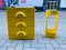 Mid-Century Space Age Quadro Dresser and Umbrella Stand by Jürgen Lange for Schönbuch, 1960s, Germany, Set of 2, Image 12