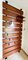 Teak Floor-to-Ceiling Wall Coat Rack, 1960s, Image 3
