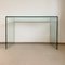 Bureau Janus T en Verre par Helmut Koppenhagen pour Triangle Design, 1990s 2