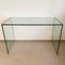 Bureau Janus T en Verre par Helmut Koppenhagen pour Triangle Design, 1990s 1