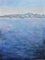Miguel Ángel García López, Skyline and Ships, Huile sur Toile, Encadrée 3