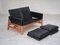 Vintage Danish Two-Seater Sofa in Leather and Oak, 1960s 7