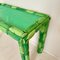 Mid-Century Modern Green Ceramic Console Table with Mirror, 1970, Set of 2 10
