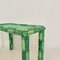 Mid-Century Modern Green Ceramic Console Table with Mirror, 1970, Set of 2 9