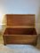 Swedish Modern Blanket Chest or Coffee Table with Marine Intarsia Decor, 1940s 12