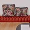 Rectangular Flower Fantasy Velvet Cushion from Biosofa 3