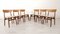 Esszimmerstühle aus Teak von Schiønning & Elgaard, 6 . Set 1