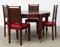 Table de Salle à Manger Arkiphasem avec 4 Chaises par Claudio Dondoli, Set de 5 1