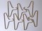Mid-Century Modern Coat Hangers by Carl Auböck for Werkstätte Carl Auböck, Austria, 1960s, Set of 7 9