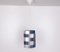 Silver and Blue Facet Pendant by Louis Weisdorf for Lyfa, Denmark, 1960s, Image 8
