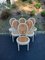 Louis Xvi Cannage Style Medallion Chairs, Set of 6 1