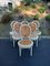 Louis Xvi Cannage Style Medallion Chairs, Set of 6 4