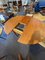 Vintage Danish Teak & Brass Dining Table, 1950s, Image 8