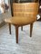 Round Oak Table, 1950s 1