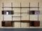 Vintage Teak Wall Unit by Kai Kristiansen for FM Møbler, 1960s, Image 12