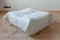 Pouf Togo en Cuir Blanc par Michel Ducaroy pour Ligne Roset 6