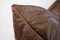 Vintage Two-Seater Togo Sofa with Arms in Brown Leather by Michel Ducaroy for Ligne Roset, 1970s 5