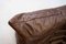 Vintage Two-Seater Togo Sofa with Arms in Brown Leather by Michel Ducaroy for Ligne Roset, 1970s 15