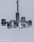 13 Lights Cubic Chrome Chandelier attributed to Gaetano Sciolari, Italy, 1968 6