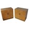 Vintage Birdseye Maple Cabinets, 1930s, Set of 2, Image 1