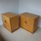Vintage Birdseye Maple Cabinets, 1930s, Set of 2, Image 9