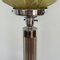 Art Deco Table Lamp with Gold Spiked Glass Shade, Image 3