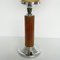 Art Deco Table Lamp in Bakelite with Glass Shade, Image 4