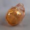 Vase en Verre de Murano Orange Transparent, 1970s 7