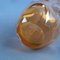 Vase en Verre de Murano Orange Transparent, 1970s 8