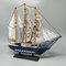 Belem Model Ship, England, 1970s, Image 2