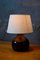 Lampe de Bureau Bohemian en Grès, 1960s 7