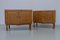 Moderne dänische Eichenholz Schränke von Kjærnulf, 1960er, 2er Set 2