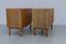 Moderne dänische Eichenholz Schränke von Kjærnulf, 1960er, 2er Set 16