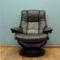 Vintage Black Lounge Chair from Stressless 6