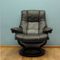 Vintage Black Lounge Chair from Stressless, Image 6