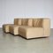 Model 9000 Modular Sofa Set attributed to Tito Agnoli for Artflex, 1970s, Set of 3 1