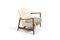 Poltrona modelo 4346 de Ib Kofod-Larsen para Fritz Hansen, años 50, Imagen 3