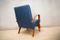 Blue Czech Armchairs, 1960s, Set of 2, Image 5