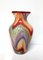 Jarrón Mid-Century de vitrales multicolores, Imagen 3