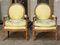 Französische Bergere Stühle, 1890er, 2er Set 1