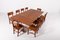 Großes Mid-Century Modern Dänisches Esszimmer Set von Illums Bolighus, 1960er, 10 . Set 9