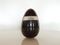 Italian Murano Glass Egg Shaped Paper Weight by Fratelli Toso, 1960s 2