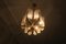 Acanthus Leaf Chandelier in Brass and Glass by Carl Fagerlund for Orrefors, 1960s 16