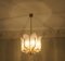 Acanthus Leaf Chandelier in Brass and Glass by Carl Fagerlund for Orrefors, 1960s 21