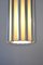 Aluminium Fins Ceiling Lamp, 1960s 8