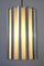 Aluminium Fins Ceiling Lamp, 1960s 7