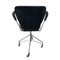 Model 3217 Swivel Desk Chair in Black by Jacobsen for Fritz Hansen, 1950s, Image 2